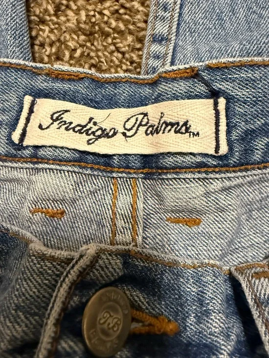 TOMMY BAHAMA Indigo Palms Classic Fit Straight Denim Blue Jeans Men's Size 34x32 - Picture 6 of 11